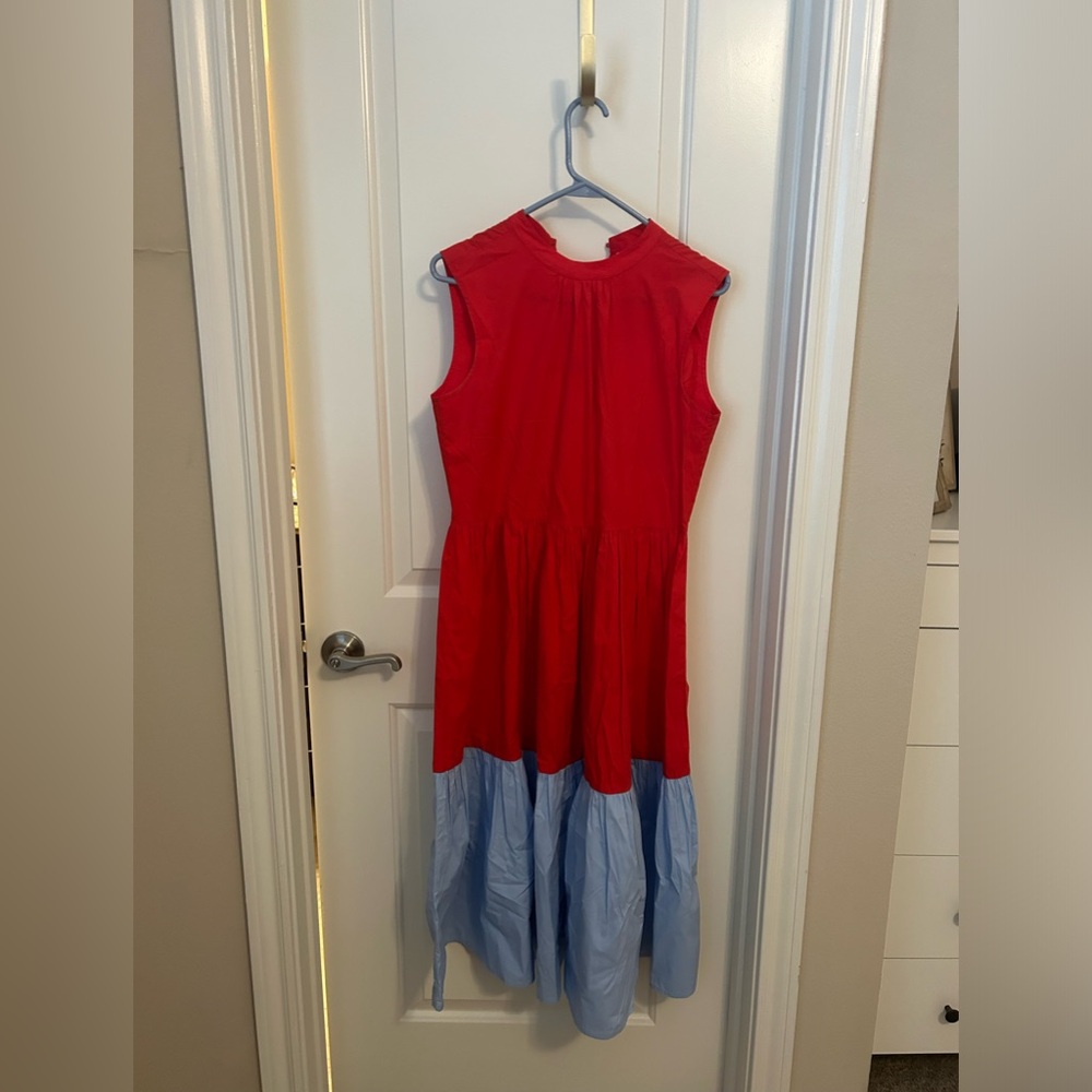 Maxi, fun two colored dress